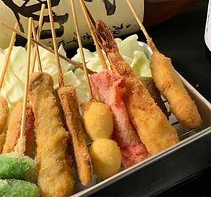 串揚げさっくる・このさきや（広島県福山市）串揚げメニューラインナップ