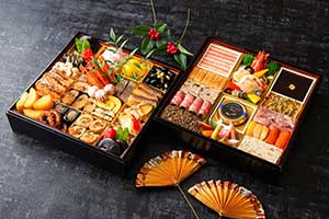 日本ホテルが提供するおせち重箱