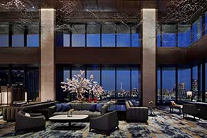 メズム東京館内ロビー風景