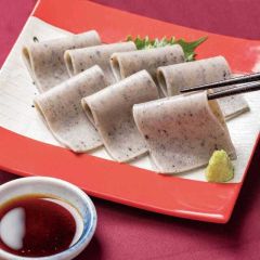 メニュー例：蕎麦刺し