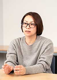 守山乳業株式会社　管理部 管理課 係長　インタビュー写真