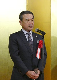 アサヒビール株式会社　代表取締役社長 松山 一雄 氏（代理登壇）