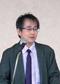 消費者庁 食品表示課 衛生調査官 品質表示担当 坊 英哲 氏 セミナー登壇写真